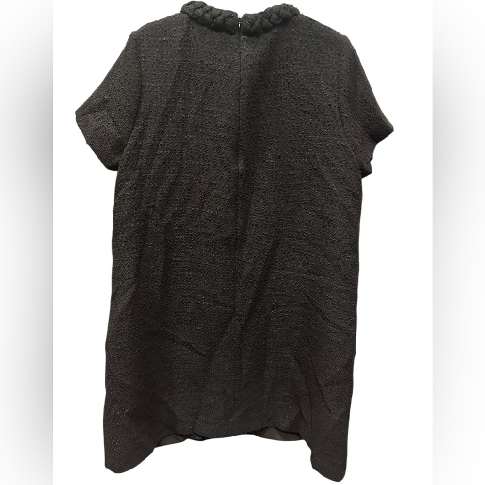 Tuckernuck Charcoal Women's Cape with Braided Collar - Picture 6 of 10